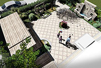 別墅庭院設(shè)計(jì)：許昌庭院景觀設(shè)計(jì)案例