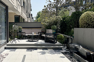 鄭州保利瓏熙庭院設(shè)計(jì)施工案例