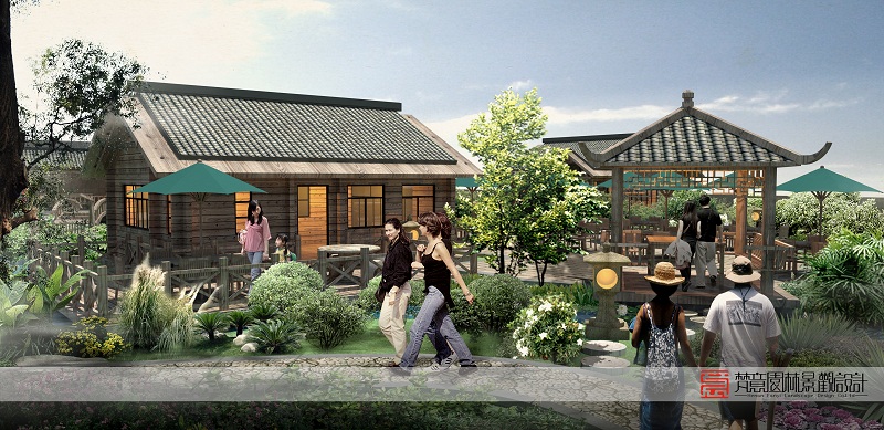 園林景觀設(shè)計效果圖