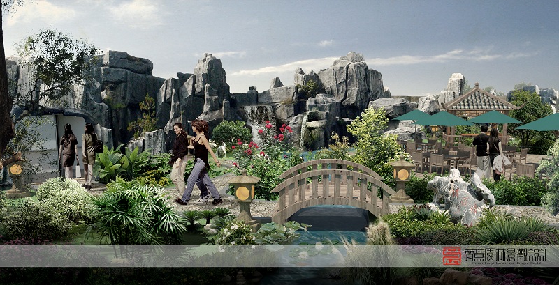 園林景觀設(shè)計效果圖