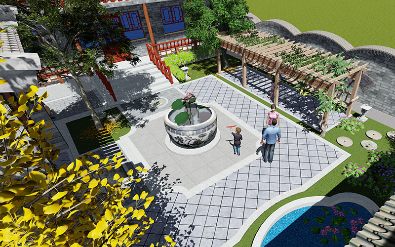 三門峽庭院設(shè)計