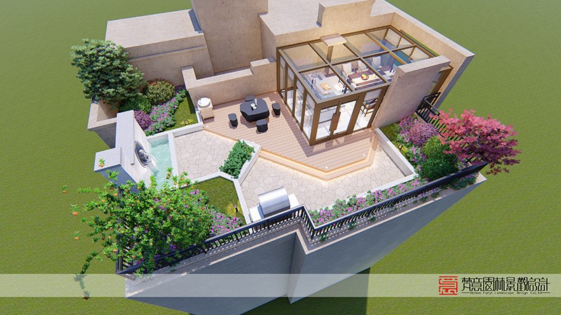 鄭州屋頂花園設(shè)計(jì)