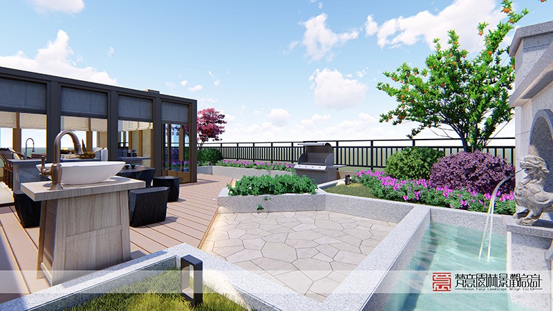 鄭州屋頂花園設(shè)計(jì)