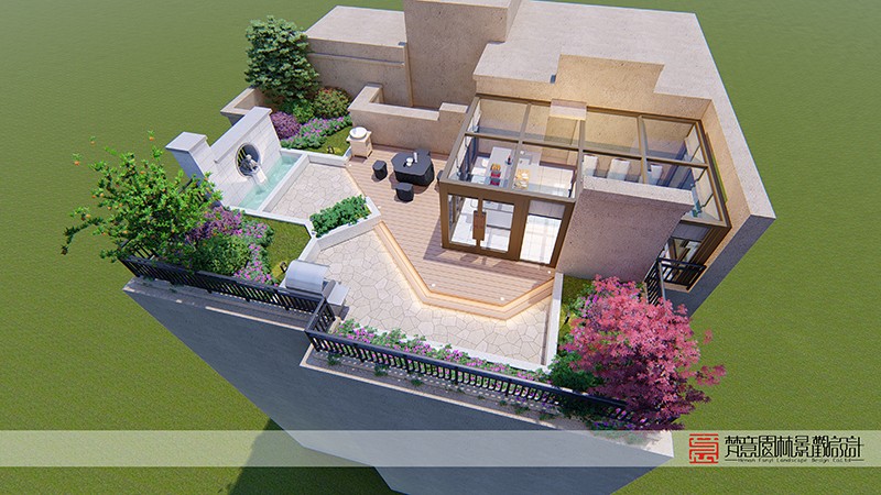 鄭州屋頂花園設(shè)計(jì)