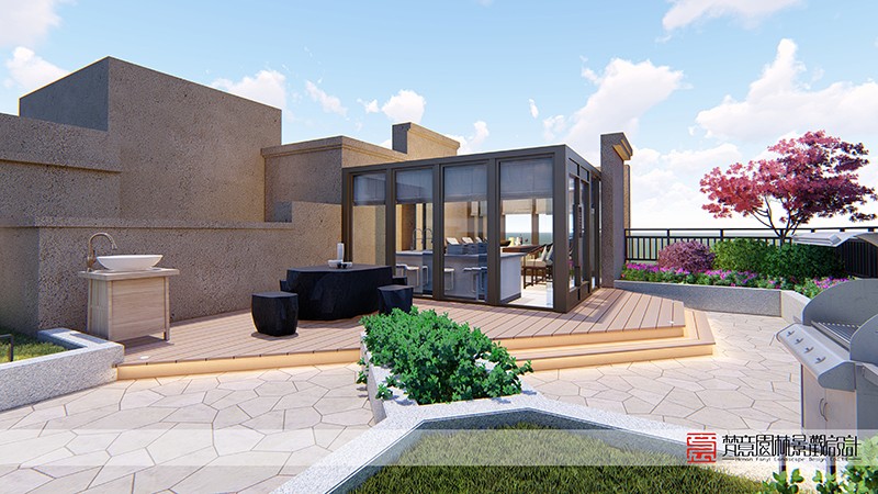 鄭州屋頂花園設(shè)計(jì)