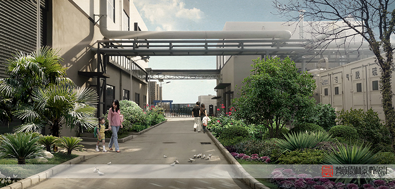 景觀綠化設(shè)計,鄭州廠區(qū)綠化