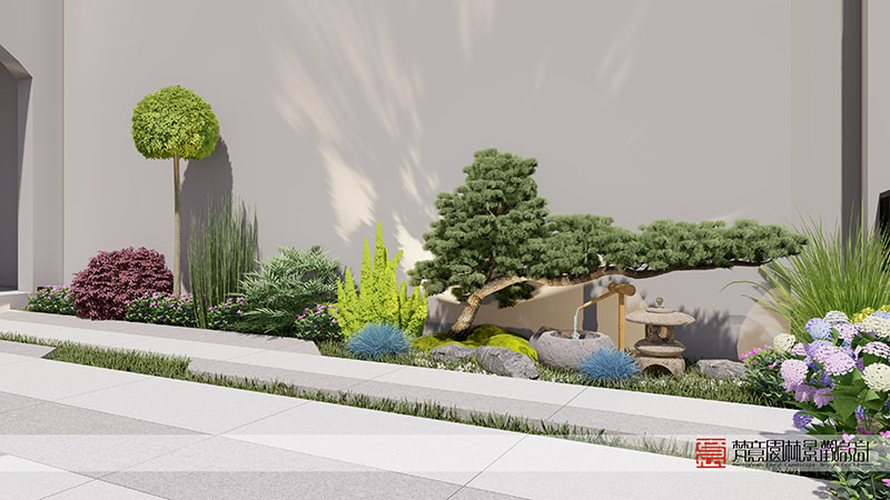 鄭州恒大山水城庭院設(shè)計(jì)