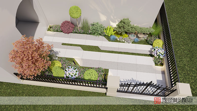 鄭州恒大山水城庭院設(shè)計(jì)