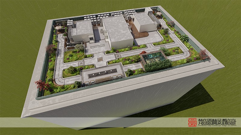 河南農(nóng)投國際屋頂花園設計