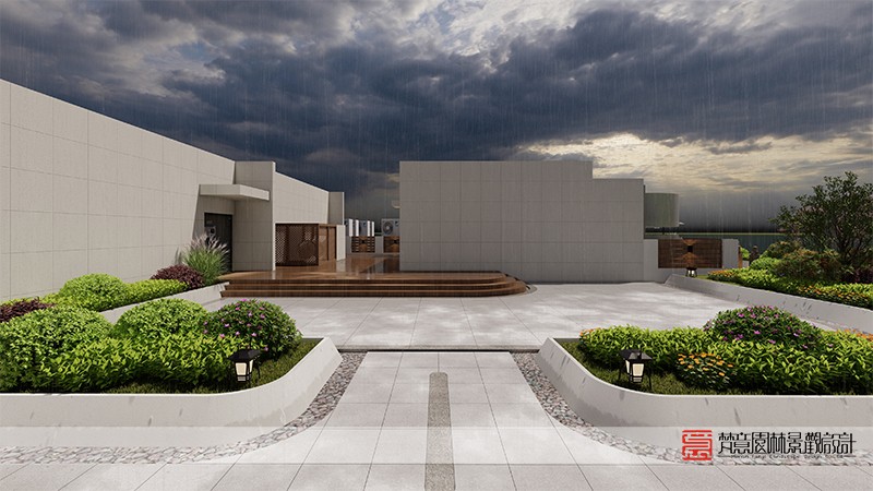 河南農(nóng)投國際屋頂花園設計