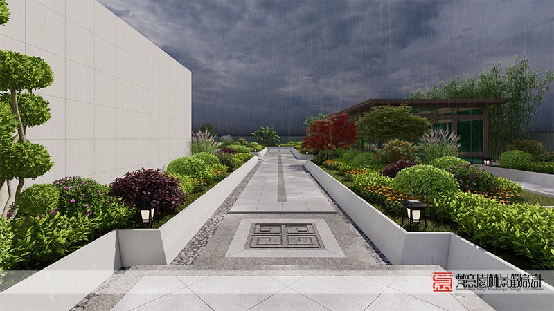 河南農(nóng)投國際屋頂花園設計