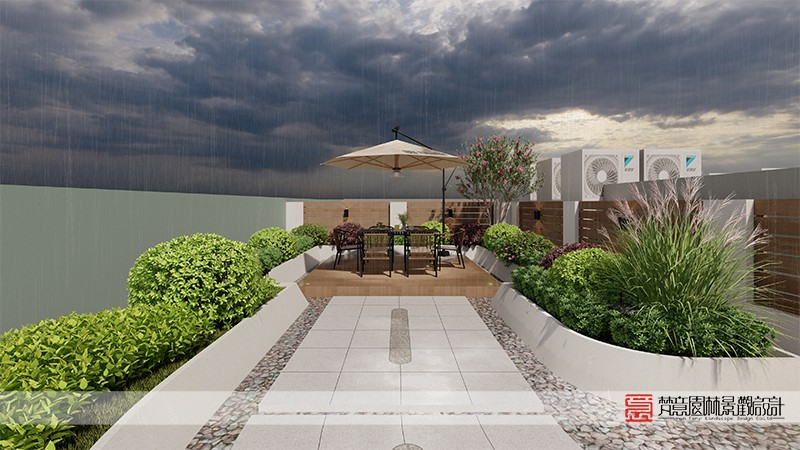 河南農(nóng)投國際屋頂花園設計