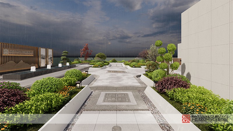 河南農(nóng)投國際屋頂花園設計