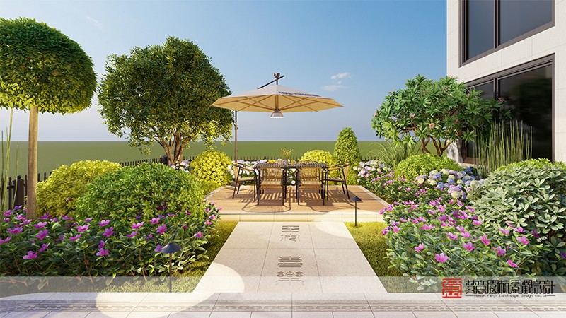 鄭州別墅庭院設(shè)計(jì)——新鄉(xiāng)橡樹(shù)灣