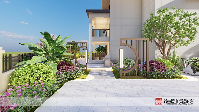 鄭州別墅庭院設(shè)計(jì)——新鄉(xiāng)橡樹(shù)灣