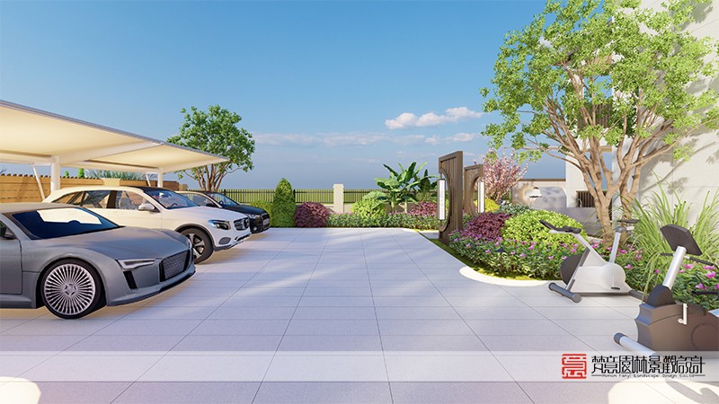 鄭州別墅庭院設(shè)計(jì)——新鄉(xiāng)橡樹(shù)灣