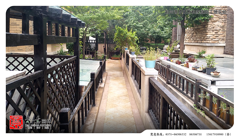 別墅庭院設(shè)計施工實拍圖