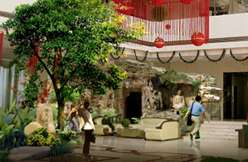 洛陽頤君酒店景觀設(shè)計(jì)