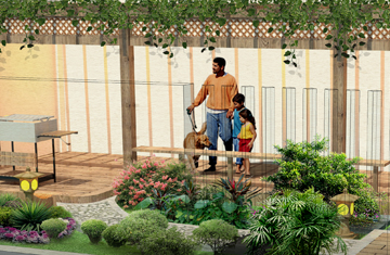 鄭州聯(lián)盟新城四期私家庭院設(shè)計