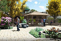 庭院設(shè)計如何選擇景觀材料？