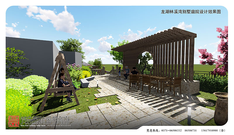 鄭州庭院設(shè)計,鄭州別墅庭院設(shè)計