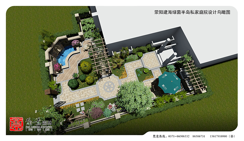 鄭州庭院水景設(shè)計,鄭州別墅庭院設(shè)計