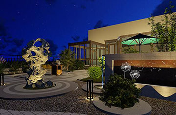 新鄉(xiāng)私家庭院設(shè)計