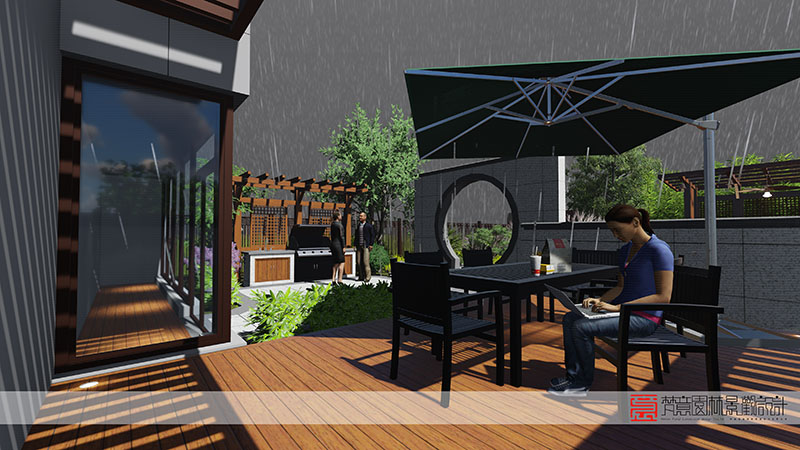 鄭州庭院設(shè)計(jì),鄭州萬科天倫紫臺(tái)庭院設(shè)計(jì)