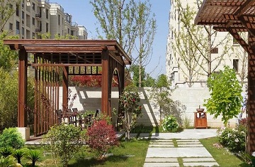 鄭州花園設(shè)計(jì)-新鄭正商公主湖私家花園