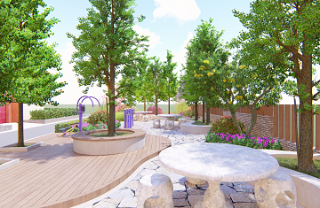 鄭州美麗鄉(xiāng)村設(shè)計(jì)—新鄭市郭店鎮(zhèn)代莊村文化廣場