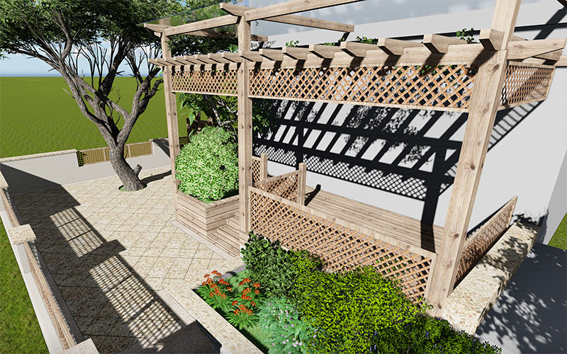 鄭州別墅庭院設(shè)計,鄭州庭院設(shè)計